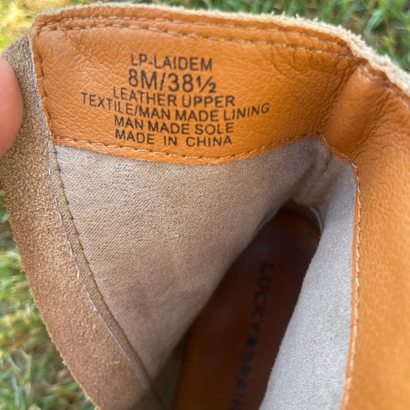 Lucky Brand beige Leather Shoes - Picture 6 of 6